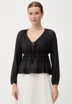 Gaudi bluza pentru femei, cu amestec de vascoza imagine