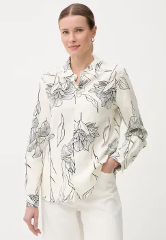 Gaudi camasa pentru femei, cu amestec de in imagine