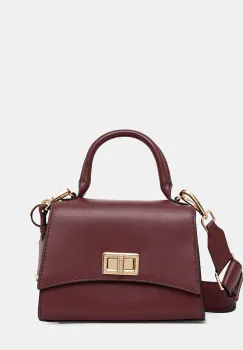 Geox poseta de piele CICLAMINIA culoarea maro, D45K5A 00043 imagine