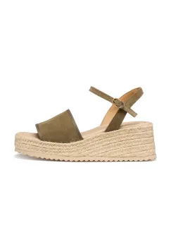 Geox sandale espadrile de dama din piele D ALEMERIA imagine