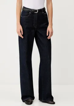 Gestuz jeans culoarea bleumarin, 10910391 imagine