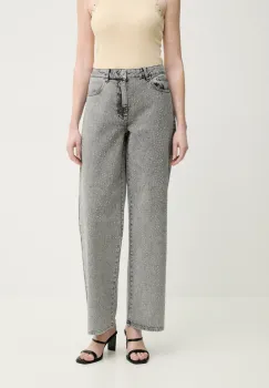 Gestuz jeansi femei, culoarea gri, 10910098 imagine