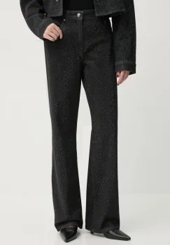 Gestuz jeansi femei high waist, 10909557 imagine