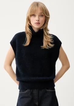 Gestuz vesta din amestec de lana imagine