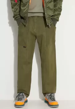 Gramicci pantaloni de bumbac Gadget Pant culoarea verde, drept G105.OGT-brown imagine