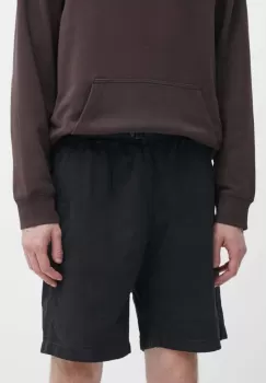 Gramicci pantaloni scurti din bumbac G-Short culoarea negru imagine