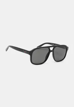 Gucci ochelari de soare barbati, culoarea negru, GG1856S imagine