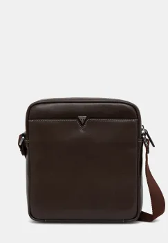 Guess borseta de piele FIRENZE imagine