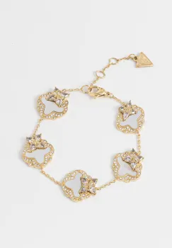 Guess bratara pentru femei otel inoxidabil WILD FLOWER imagine