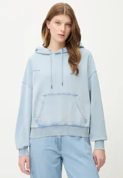 Guess Jeans hanorac cu gluga pentru femei, din bumbac imagine