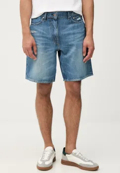 Guess pantaloni scurti pentru barbati, din denim JETT imagine