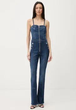 Guess salopeta pentru femei, din denim VALE imagine