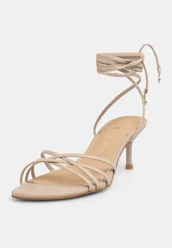 Guess sandale cu toc cui GARSIE imagine