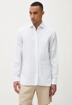 Hackett London camasa pentru barbati, cu amestec de in imagine