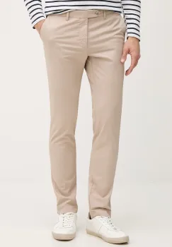 Hackett London pantaloni slim fit barbati din bumbac cu elastan imagine