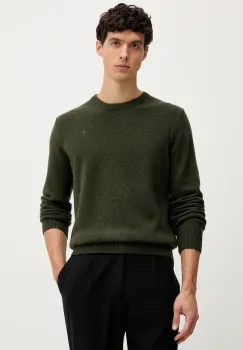 Hackett London pulover de lana culoarea verde, HM7000075 imagine