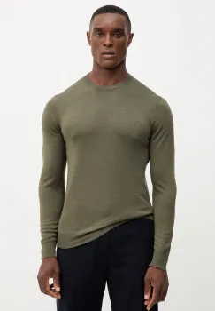 Hackett London pulover de lana culoarea verde, light, HM7000006 imagine