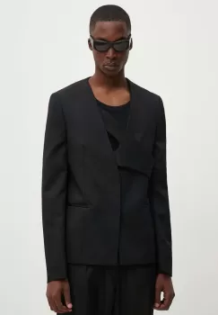 Heliot Emil geaca de lana culoarea negru, M.04.042.BLK01 imagine