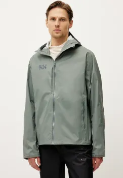 Helly Hansen geaca de ploaie LOKE TERRA barbati, culoarea verde, 63365 imagine