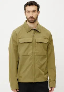 Helly Hansen geaca ESCAPE culoarea verde, de tranzitie, 54332 imagine