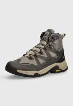 Helly Hansen pantofi CASCADE MID barbati, culoarea portocaliu imagine