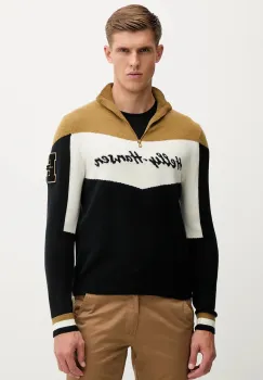 Helly Hansen pulover Apres culoarea rosu, cu turtleneck, 66025 imagine