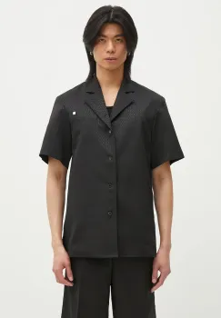 Helmut Lang camasa din lana Modest Ss Sh.Tonal J imagine