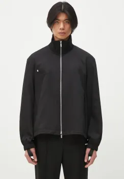 Helmut Lang geaca de lana Relaxed Bomber.Suit imagine