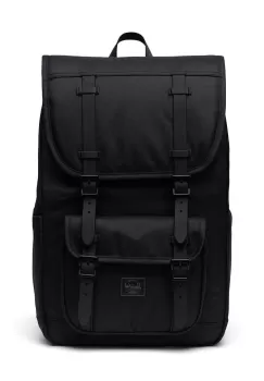 Herschel rucsac 11391-05881-O Little America Mid Backpack culoarea negru, mare, neted imagine