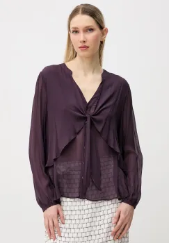 Hoss Intropia camasa pentru femei, cu vascoza imagine