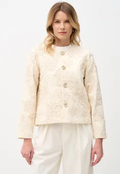 Hoss Intropia jacheta scurta de femei din bumbac imagine