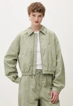 HUGO Blue geaca bomber pentru femei, din bumbac imagine