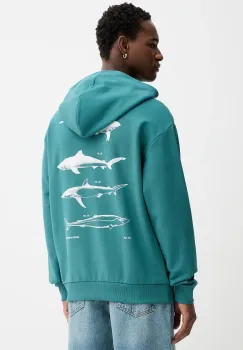 Hugo Blue hanorac de bumbac Noutilex imagine