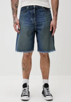 HUGO Blue pantaloni scurti barbatesti din denim MASON/S imagine