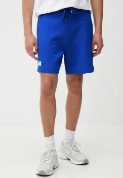 HUGO Blue pantaloni scurti de trening barbati din bumbac imagine