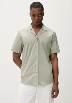 HUGO camasa barbateasca de bumbac Ellino imagine