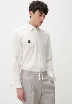 HUGO camasa barbateasca din bumbac cu elastan Ermo imagine