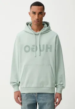 HUGO hanorac de bumbac Ditchle imagine