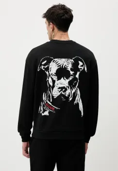 HUGO hanorac de bumbac Dubraxo imagine