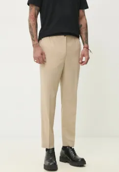 HUGO pantaloni din lana imagine