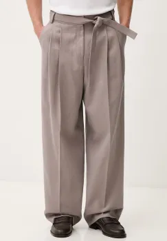 HUGO pantaloni pentru barbati, cu lyocell Fedix244F1X imagine