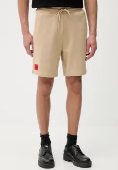 HUGO pantaloni scurti de trening barbati din bumbac Diz222 imagine