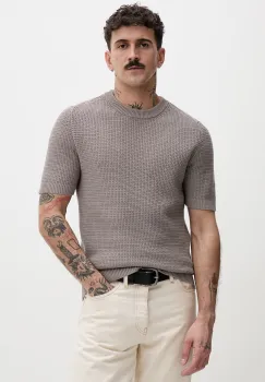 HUGO pulover barbatesc din bumbac Saffon imagine