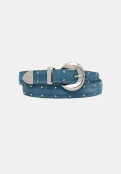 IBlues curea din piele intoarsa SELLA imagine