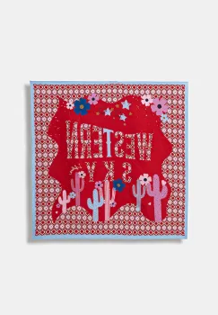 IBlues esarfa de matase ALARE imagine