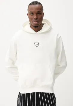 Inbetweeners hanorac de bumbac culoarea bej, cu gluga, cu imprimeu, S5TWUAHS024 imagine