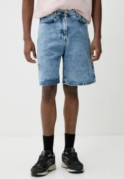 Inbetweeners pantaloni scurti jeans uni, S5TWUABE008 imagine