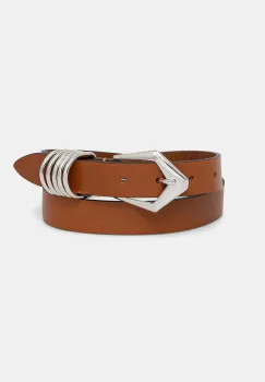 IRO curea de piele culoarea maro, WP127SUGAR imagine