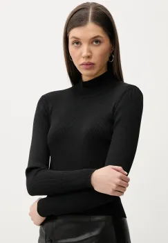 IRO pulover femei, culoarea negru, light, cu turtleneck, WP12FENYA imagine
