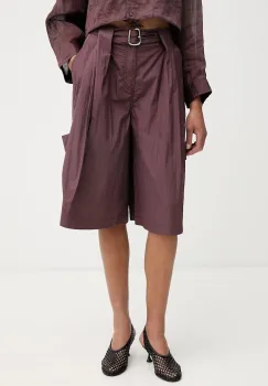 Isabelle Blanche bermude pentru femei, cu bumbac imagine